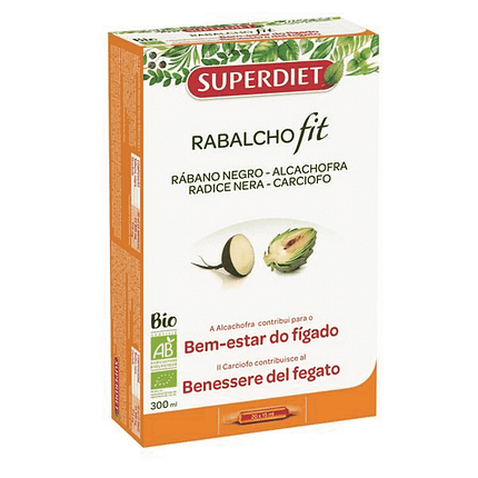 Rabalchofit, suplemento alimentar com ingredientes biológicos