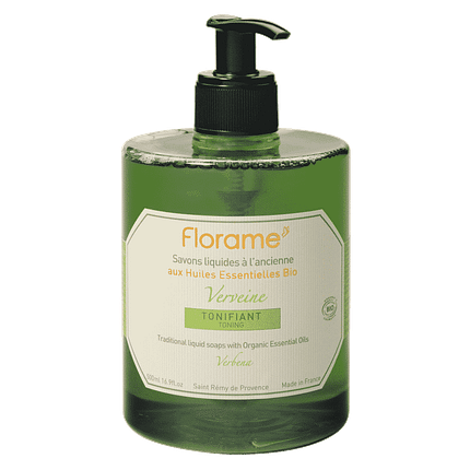 Sabonete Líquido Verbena, com ingredientes biológicos