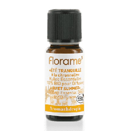 Sinergia Verão Tranquilo com Citronela, com ingredientes biológicos