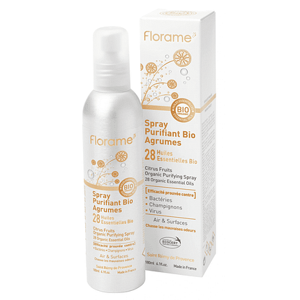 Spray Purificante Cítricos, com ingredientes biológicos