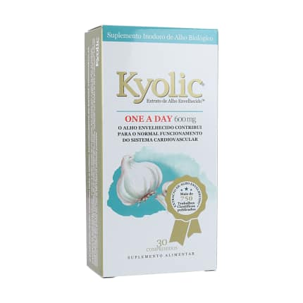Kyolic One a Day Suplemento Alimentar Comprimidos Desintoxicação Sistema Imunitário Saúde Cardiovascular