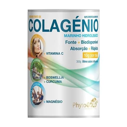 Colagénio Marinho Hidrolisado Suplemento Alimentar Phytogold