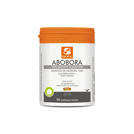 Abóbora 50+, suplemento alimentar sem açúcar, sem glúten, sem lactose, sem sal