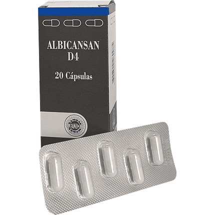Albicasan D4 Cápsulas, homeopatia