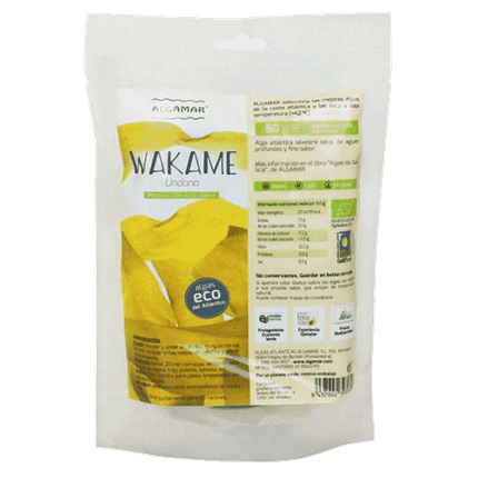 Alga Wakame, biológica, vegan
