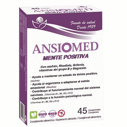 Ansiomed Mente Positiva, suplemento alimentar
