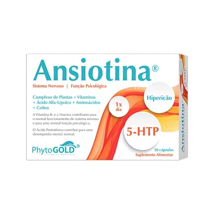 Ansiotina 5-HTP Suplemento Alimentar Phytogold