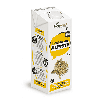 Bebida de Alpista, com ingredientes biológicos