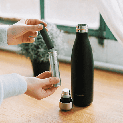 Bundle Carvão de Bambu e Tampa Infusor Inox