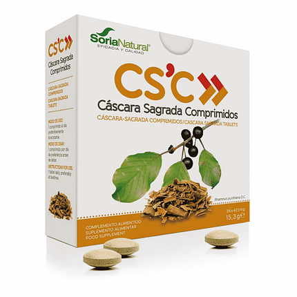 Cáscara Sagrada, suplemento alimentar