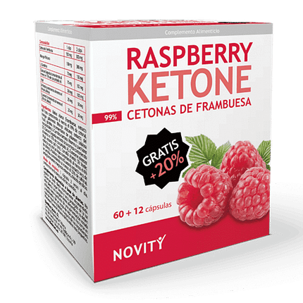 Raspberry Ketone, suplemento alimentar sem glúten
