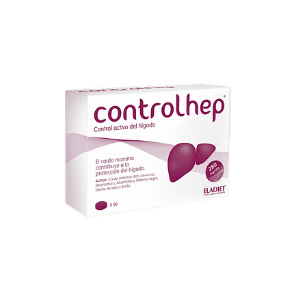 Control Hep, suplemento alimentar sem glúten e sem lactose