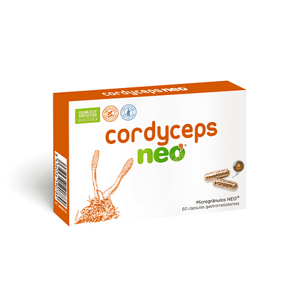 Cordyceps Neo, suplemento alimentar sem glúten, sem lactose
