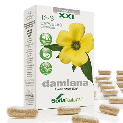 13-S Damiana, suplemento alimentar