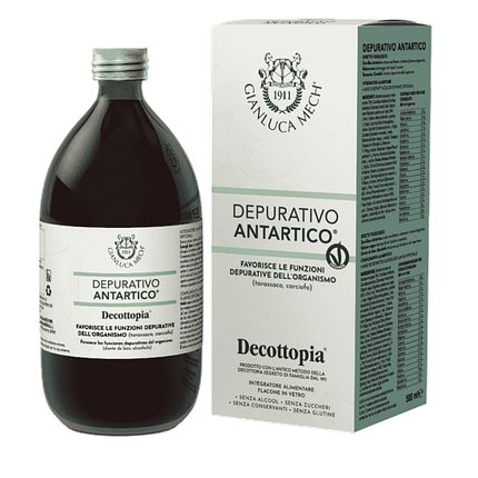 Depurativo Antartico, suplemento alimentar sem açúcar, sem álcool, sem glúten