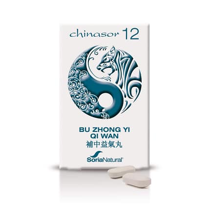 Chinasor 12 BU ZHONG YI QI WAN Soria Natural Suplementos Alimentares Qi Jiao Medio Harmonia Medicina Chinesa
