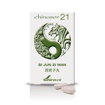Chinasor 21 SI JUN ZI WAN Soria Natural Suplementos Alimentares Baço Pulmão Medicina Chinesa