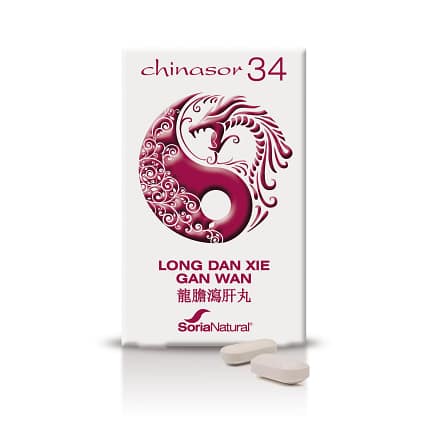 Chinasor 34 Long Dan Xie Gan Wan Soria Natural Suplementos Alimentares Fígado Medicina Chinesa