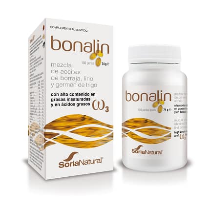 Bonalin Soria Natural Suplemento Ácidos Gordos Menopausa Cardiovascular