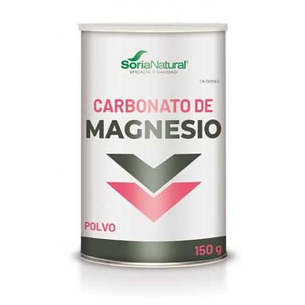 Carbonato de Magnésio Soria Natural Suplemento Vitaminas Sistema Disgestivo