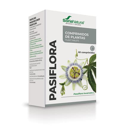 Comprimidos Passiflora Soria Natural Sono Insónias Stress Sistema Nervoso