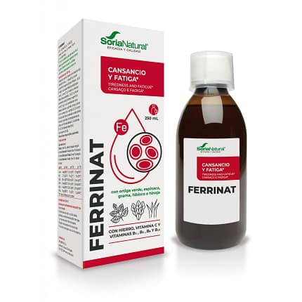 Ferrinat Soria Natural Suplemento Alimentar Cansaço Fadiga