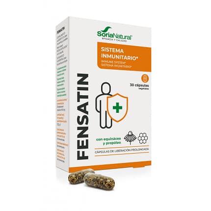 Fensatin Cápsulas Soria Natural Sistema Imunitário Boost Suplemento