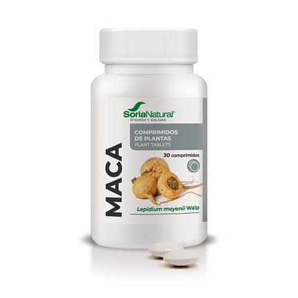 Comprimidos Maca Soria Natural Vitalidade Energizante Vitaminas