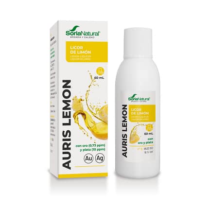 Auris Lemon Soria Natural Bebida Espirituosa Ouro Prata