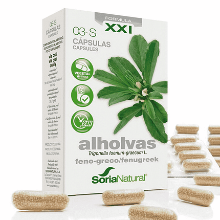 03-S Feno Grego, suplemento alimentar