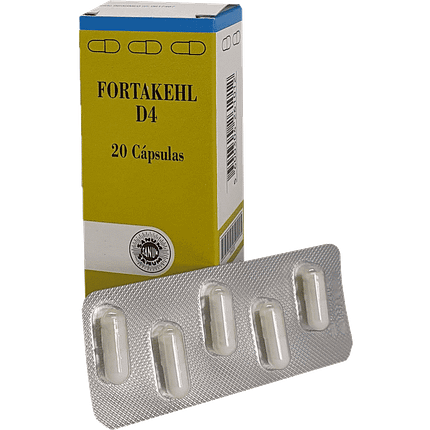 Fortakel D4 Cápsulas, homeopatia