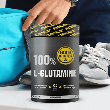 Glutamina em Pó, suplemento alimentar vegetariano