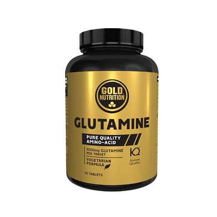 Glutamina Comprimidos Gold Nutrition Suplemento Alimentar Sistema Imunitario Recuperação Muscular