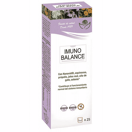 Imunobalance xarope, suplemento alimentar sem álcool, sem glúten, sem lactose