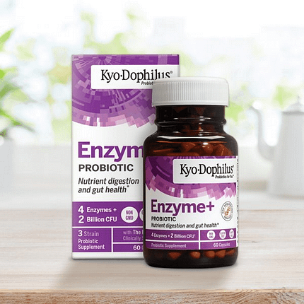 Kyo-Dophylus com Enzimas, suplemento alimentar sem glúten