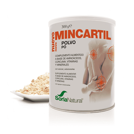 Mincartil Reforçado em Pó, suplemento alimentar