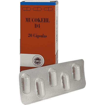 Mucokehl D4 Cápsulas, homeopatia
