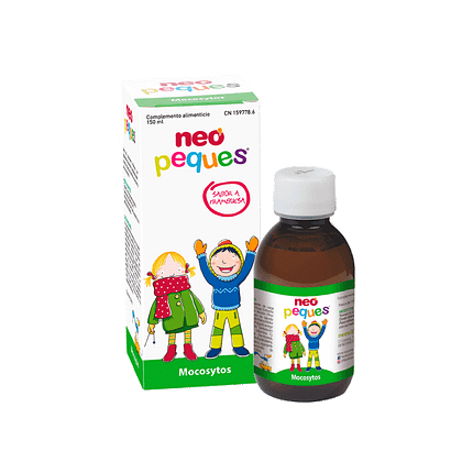Neo Peques Mocosytos, suplemento alimentar sem glúten, sem lactose
