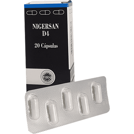 Nigersan D4 Cápsulas, homeopatia