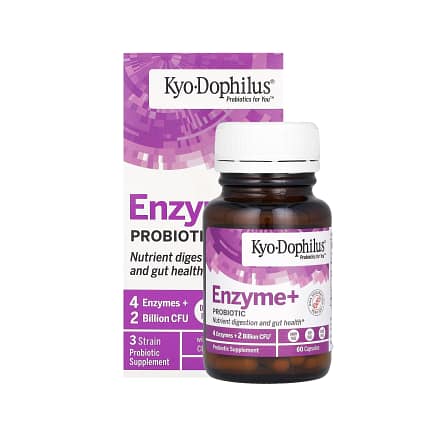 Kyo Dophylus + Enzymes Kyolic Suplemento Alimentar Probióticos Enzimas Disgestivas