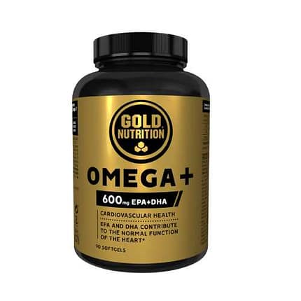 Omega+ Gold Nutrition Suplemento Alimentar Ácidos Gordos Óleo de Peixe Saúde Cardiovascular