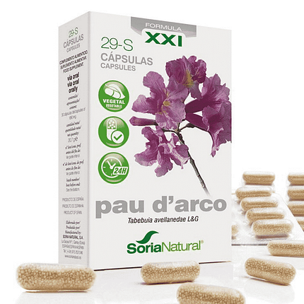 29-S Pau d'Arco, suplemento alimentar