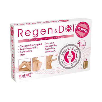 Regen & Dol Forte, suplemento alimentar sem glúten, sem lactose