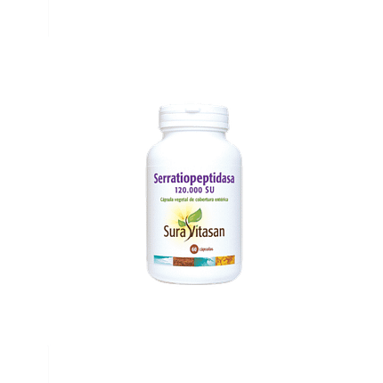 Serratiopeptidase, suplemento alimentar