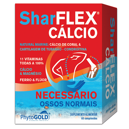 Sharflex Cálcio, suplemento alimentar