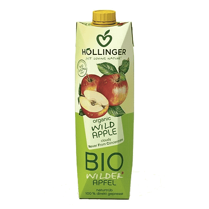 Sumo de Maçã, com ingredientes biológicos, vegan