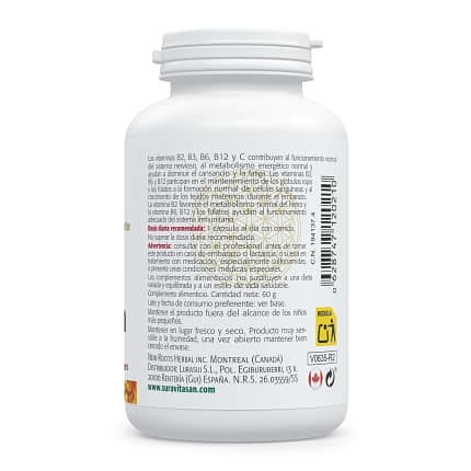 Ultra B+C Complex Suplemento Alimentar Suravitasan Vitaminas B C