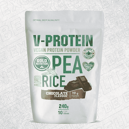 V-Protein Chocolate, proteína sem açúcar, vegan