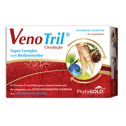 Venotril Super Complex com Bioflavonoides, suplemento alimentar