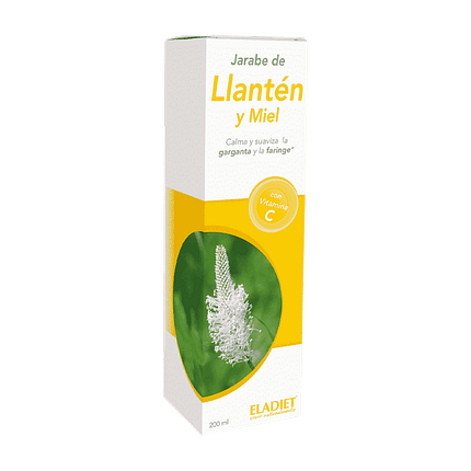 Xarope Tranchagem e Mel, suplemento alimentar sem glúten, sem lactose